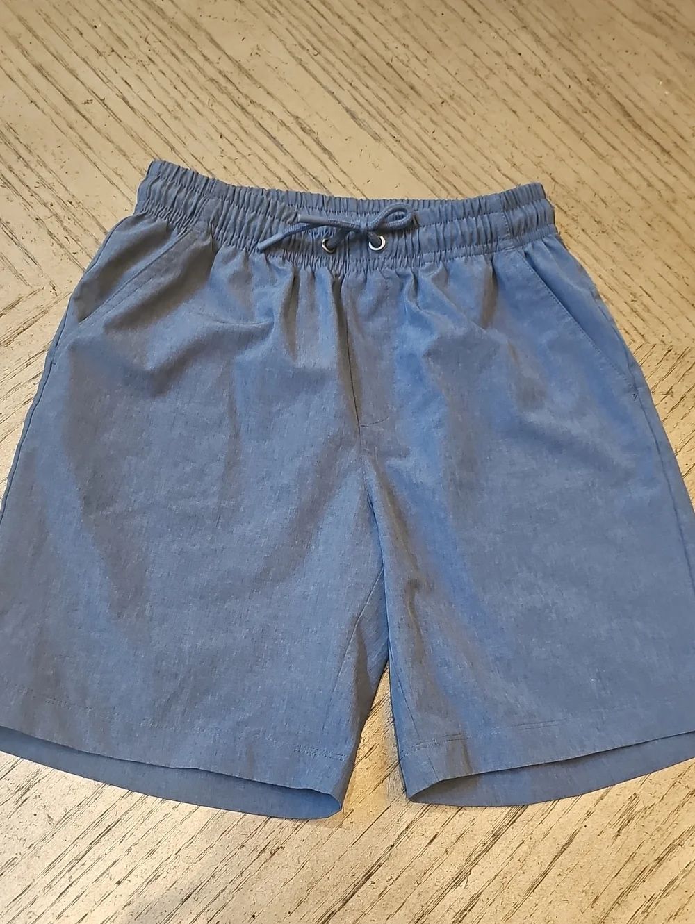 Gray Elastic Waist Shorts Size 10 Bixby